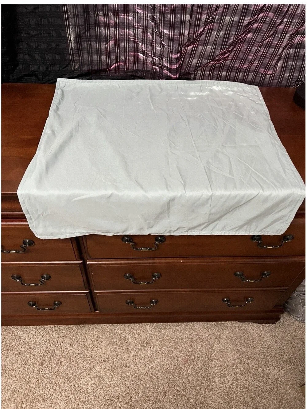 3  Pillow Covers 27”x27” Green Solid Color - 100 % Polyester
